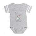 thumbnail image 1 of CafePress - Peppa Pig Ballerina In Training Baby Football Body - Cute Infant Baby Football Bodysuit, 1 of 3