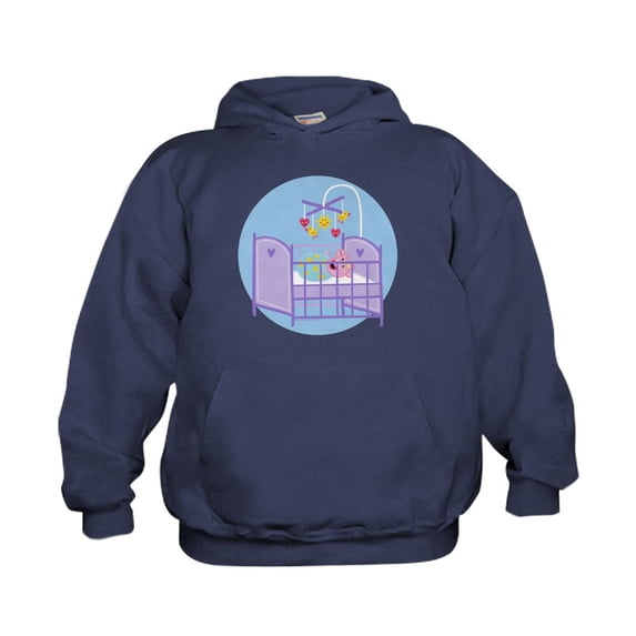 CafePress - Peppa Pig: Crib Giggles - Kids Hooded Sweatshirt, Classic Hoodie