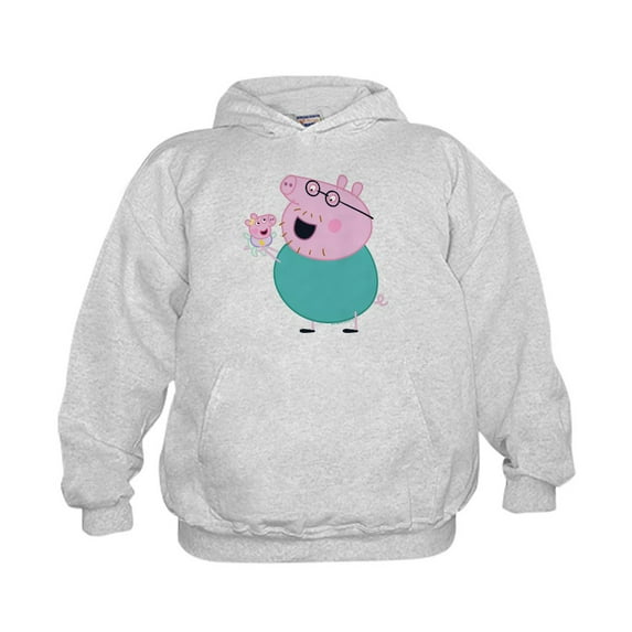 CafePress - Peppa Pig: Daddy Pig & Baby - Kids Hooded Sweatshirt, Classic Hoodie