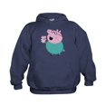 thumbnail image 1 of CafePress - Peppa Pig: Daddy Pig & Baby - Kids Hooded Sweatshirt, Classic Hoodie, 1 of 4