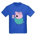 thumbnail image 1 of CafePress - Peppa Pig: Daddy Pig & Baby Kids T Shirt - Dark T-Shirt Kids XS-XL, 1 of 4