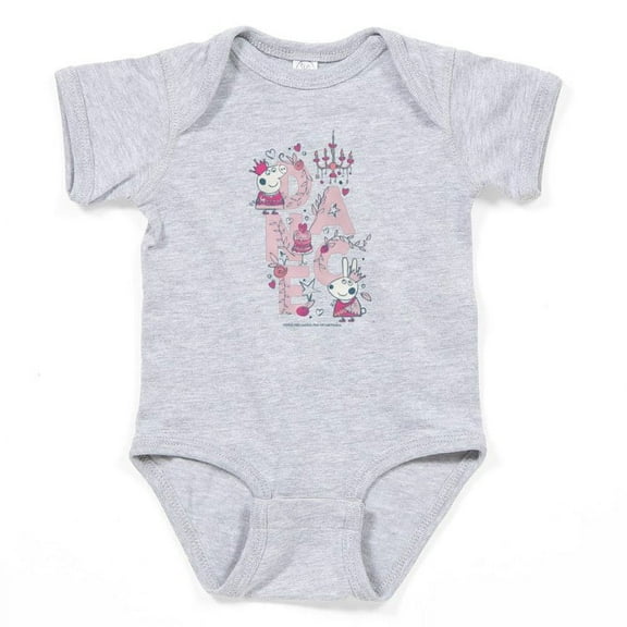 CafePress - Peppa Pig Dance Body Suit - Cute Infant Bodysuit Baby Romper - Size Newborn - 24 Months