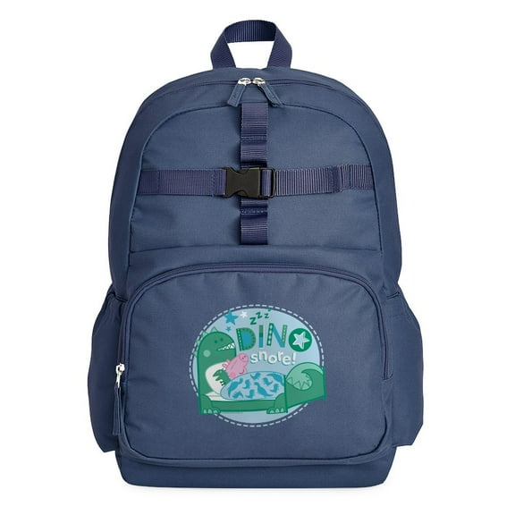 CafePress - Peppa Pig: Dino Snore! - Cute School Travel Backpack