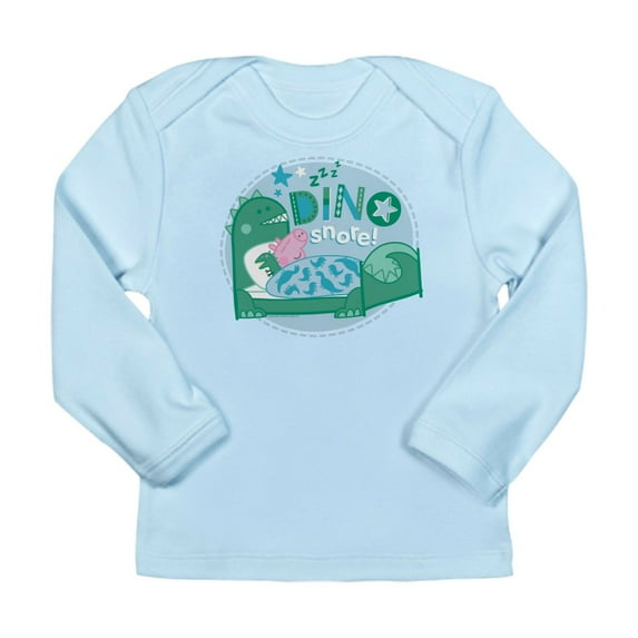 CafePress - Peppa Pig: Dino Snore! Long Sleeve Infant T Shirt - Long Sleeve Infant T-Shirt