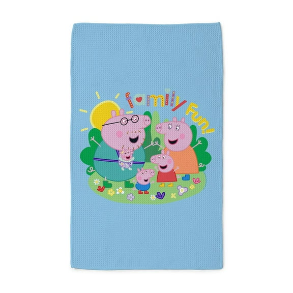 CafePress - Peppa Pig: Family Fun! - Tea Towel