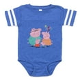 thumbnail image 1 of CafePress - Peppa Pig Family Together - Cute Infant Baby Football Bodysuit, 1 of 3