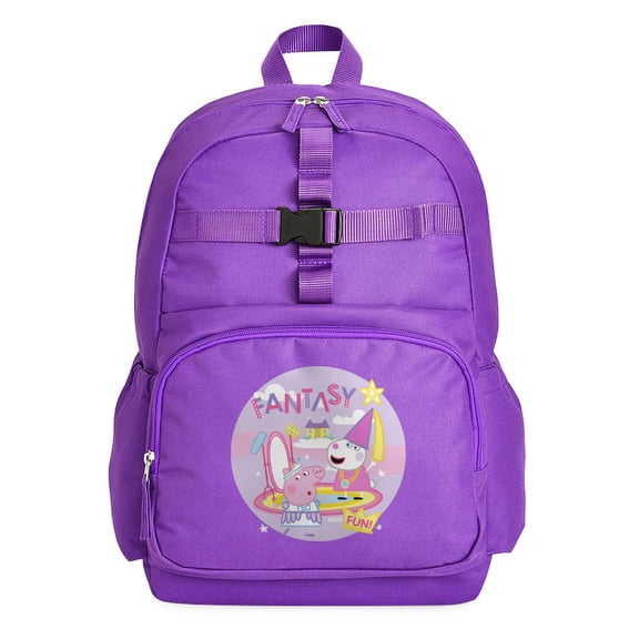CafePress - Peppa Pig: Fantasy And Fun! - Cute School Travel Backpack