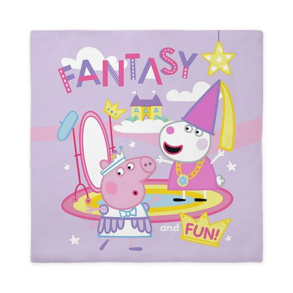 CafePress - Peppa Pig: Fantasy And Fun! - Queen Duvet
