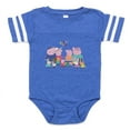 thumbnail image 1 of CafePress - Peppa Pig Friends And Family Baby Football Bodysui - Cute Infant Baby Football Bodysuit, 1 of 3