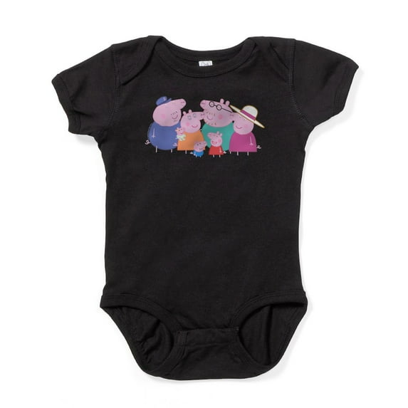 CafePress - Peppa Pig: Granny & Grandpa Pig - Cute Infant Bodysuit Baby Romper - Size Newborn - 24 Months