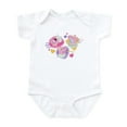 thumbnail image 1 of CafePress - Peppa Pig: Happy Baby - Baby Light Bodysuit, Size Newborn - 24 Months, 1 of 4