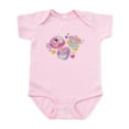 thumbnail image 1 of CafePress - Peppa Pig: Happy Baby - Baby Light Bodysuit, Size Newborn - 24 Months, 1 of 4