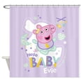 thumbnail image 1 of CafePress - Peppa Pig: Hello Baby Evie - Unique Fabric Shower Curtain 70" x 72", 1 of 3