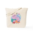thumbnail image 1 of CafePress - Peppa Pig: Hello Bump! - Unisex Canvas Tote Bag, Beige, 1-Piece, 1 of 7