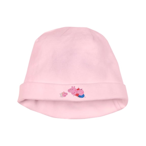CafePress - Peppa Pig: Learning To Crawl - Baby Hat
