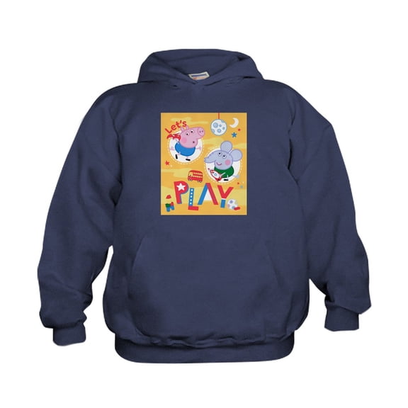 CafePress - Peppa Pig: Let's Play - Kids Hooded Sweatshirt, Classic Hoodie