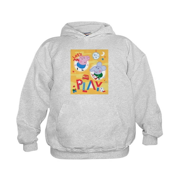 CafePress - Peppa Pig: Let's Play - Kids Hooded Sweatshirt, Classic Hoodie