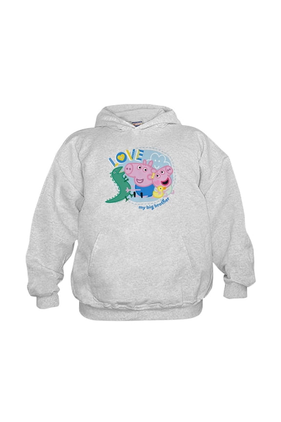 - Peppa Pig: Love My Big Brother - Kids Hooded Sweatshirt, Classic Hoodie