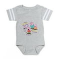 thumbnail image 1 of CafePress - Peppa Pig Muddy Puddles - Cute Infant Baby Football Bodysuit, 1 of 3
