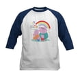 thumbnail image 1 of CafePress - Peppa Pig: My Family Kids Baseball T Shirt - Kids Cotton Baseball Jersey, 3/4 Sleeve Shirt, 1 of 4