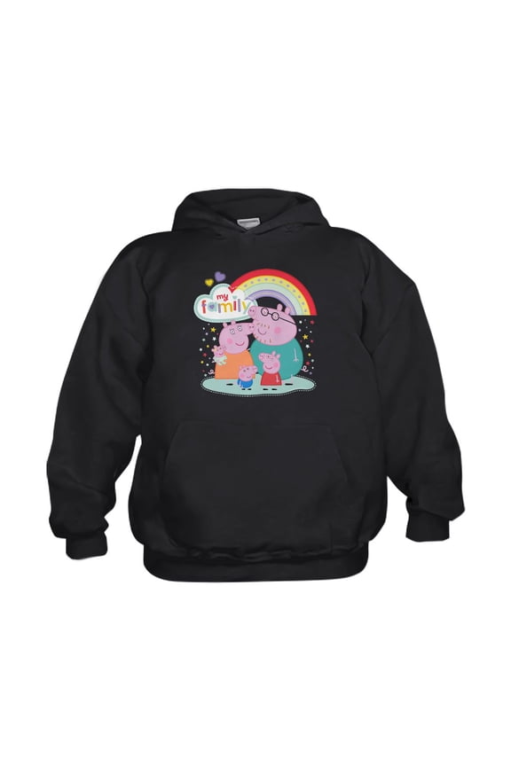 - Peppa Pig: My Family - Kids Hooded Sweatshirt, Classic Hoodie