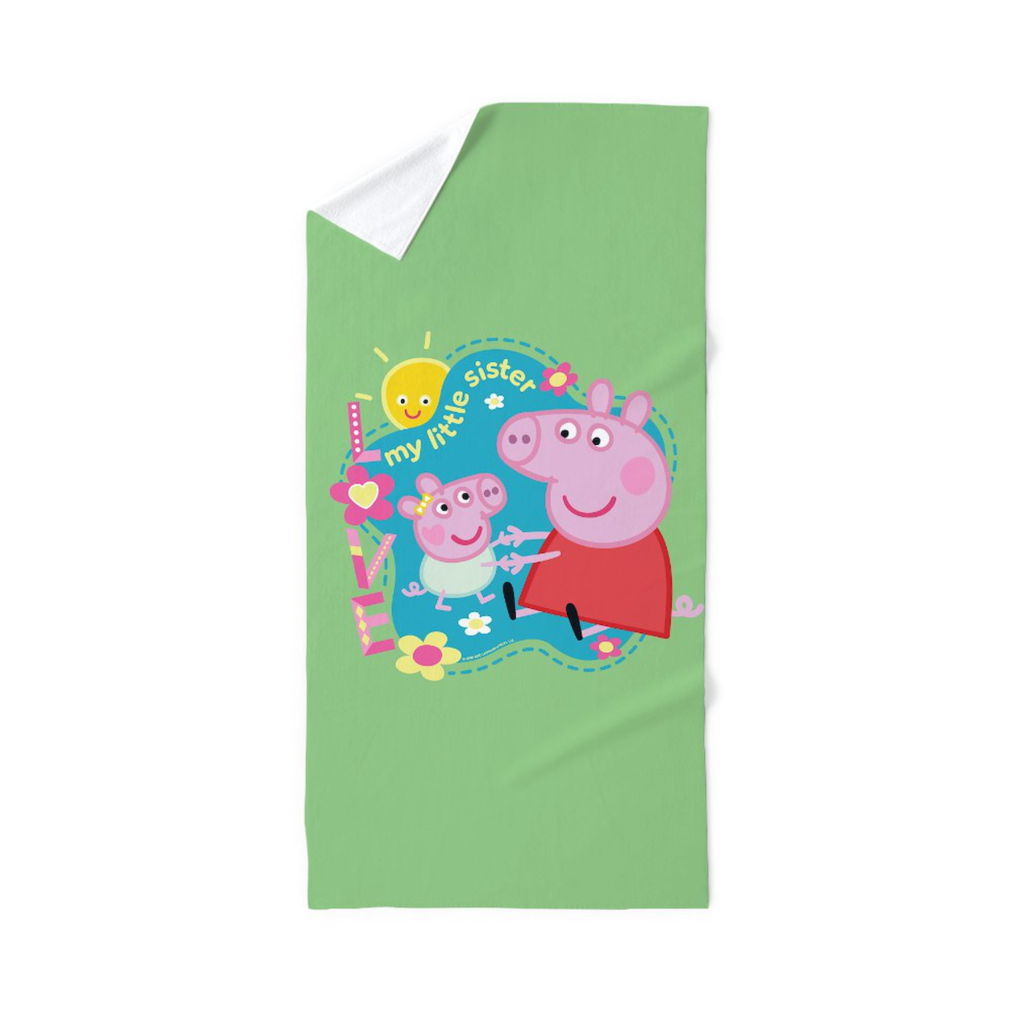 CafePress - Peppa Pig: My Little Sister - Large Beach Towel, Soft 30"x60" Towel with Unique Design
