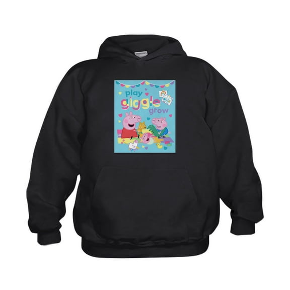 CafePress - Peppa Pig: Play Giggle Grow - Kids Hooded Sweatshirt, Classic Hoodie