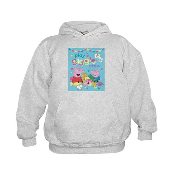 CafePress - Peppa Pig: Play Giggle Grow - Kids Hooded Sweatshirt, Classic Hoodie