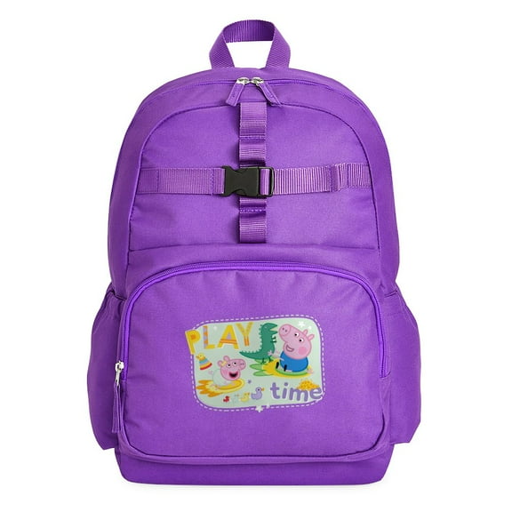 CafePress - Peppa Pig: Play Time - Cute School Travel Backpack