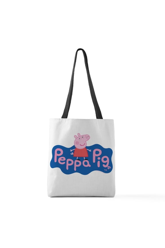 - Peppa Pig - Polyester Tote Bag 16"x16"