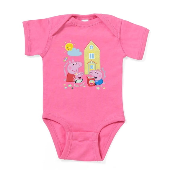 CafePress - Peppa Pig: Siblings - Cute Infant Bodysuit Baby Romper - Size Newborn - 24 Months