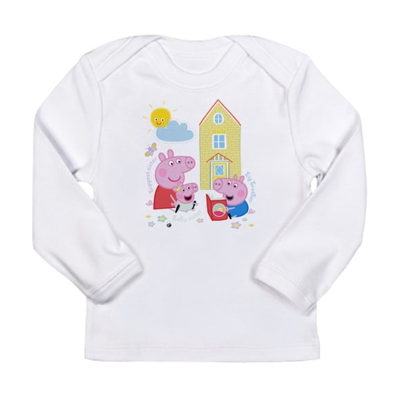 CafePress - Peppa Pig: Siblings Long Sleeve Infant T Shirt - Long Sleeve Infant T-Shirt