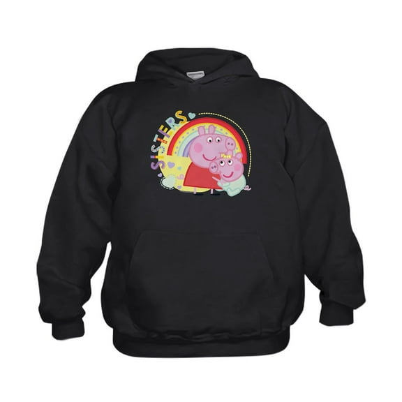 CafePress - Peppa Pig: Sisters - Kids Hooded Sweatshirt, Classic Hoodie