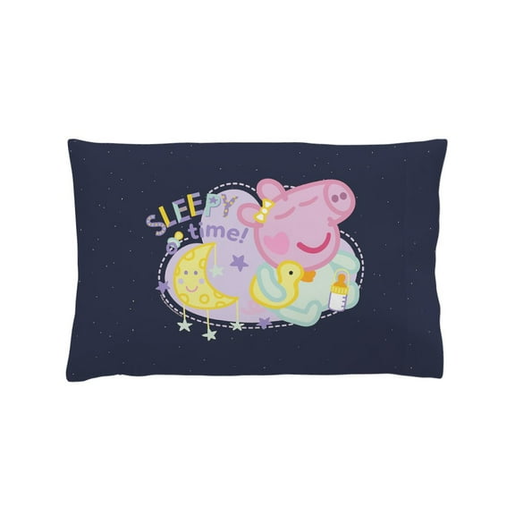 CafePress - Peppa Pig: Sleepy Time! - Standard Size Pillow Case, 20"x30" Pillow Cover, Unique Pillow Slip Fleece