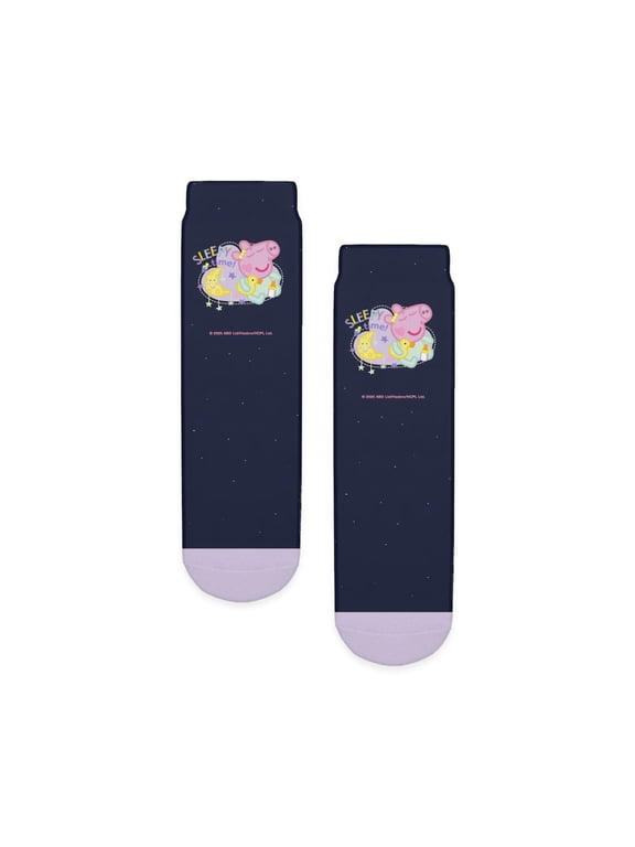 - Peppa Pig: Sleepy Time! - Unisex Novelty Printed Crew Kids Socks