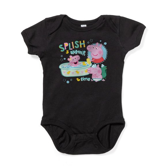 CafePress - Peppa Pig: Splish Splash - Cute Infant Bodysuit Baby Romper - Size Newborn - 24 Months