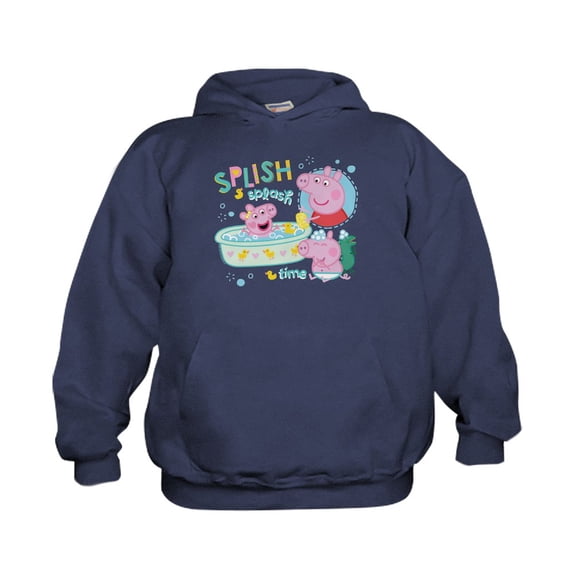 CafePress - Peppa Pig: Splish Splash - Kids Hooded Sweatshirt, Classic Hoodie