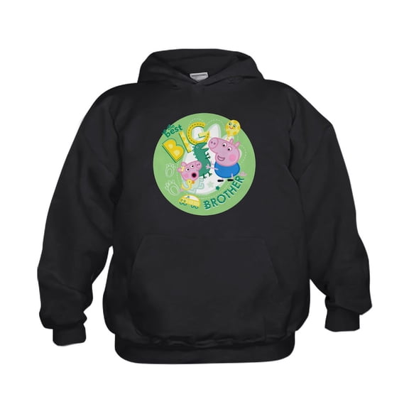 CafePress - Peppa Pig: The Best Big Brother - Kids Hooded Sweatshirt, Classic Hoodie