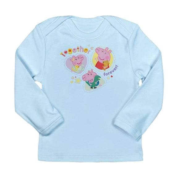CafePress - Peppa Pig: Together Forever! Long Sleeve Infant T Shirt - Long Sleeve Infant T-Shirt