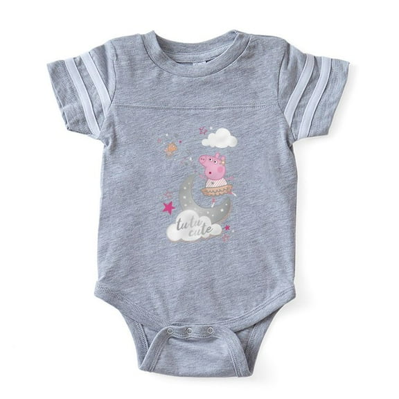 CafePress - Peppa Pig Tutu Cute - Cute Infant Baby Football Bodysuit