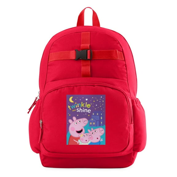 CafePress - Peppa Pig: Twinkle And Shine - Cute School Travel Backpack