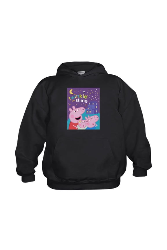 - Peppa Pig: Twinkle And Shine - Kids Hooded Sweatshirt, Classic Hoodie