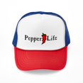 thumbnail image 1 of CafePress - Pepper Life - Adjustable Unisex Printed Trucker Hat with Mesh Back, 1 of 10
