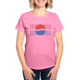 thumbnail image 1 of CafePress - Pepsi 90S Lines Women's Dark T Shirt - Women's Traditional Fit Dark T-Shirt, 1 of 4