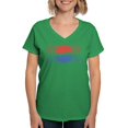 thumbnail image 1 of CafePress - Pepsi 90S Lines Women's V Neck Dark T Shirt - Women's V-Neck Dark T-Shirt, 1 of 4