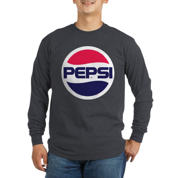 CafePress - Pepsi 90S Logo Long Sleeve Dark T Shirt - Long Sleeve Dark T-Shirt