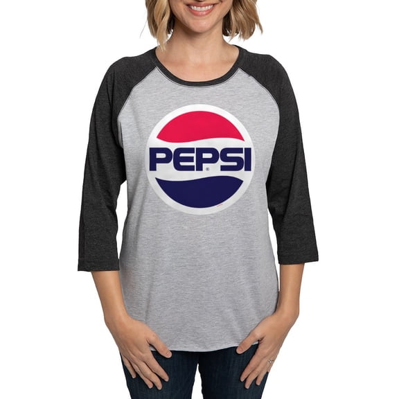 CafePress - Pepsi 90S Logo - Womens Baseball Tee
