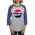 thumbnail image 1 of CafePress - Pepsi 90S Logo - Womens Baseball Tee, 1 of 4