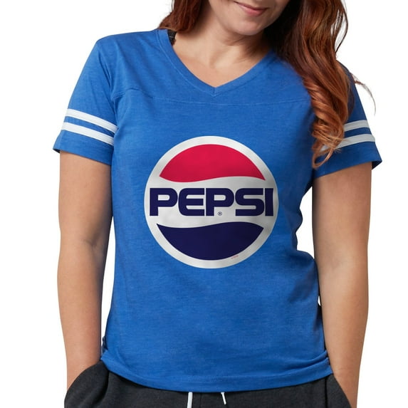 CafePress - Pepsi 90S Logo - Womens Football Shirt