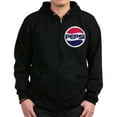 thumbnail image 1 of CafePress - Pepsi 90S Logo Zip Hoodie (Dark) - Zip Hoodie, Classic Hooded Sweatshirt with Metal Zipper, 1 of 4